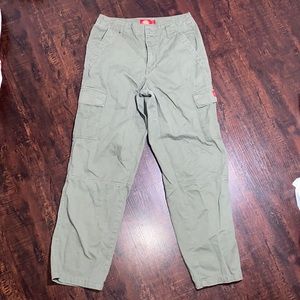 dickies utility olive cargo pants